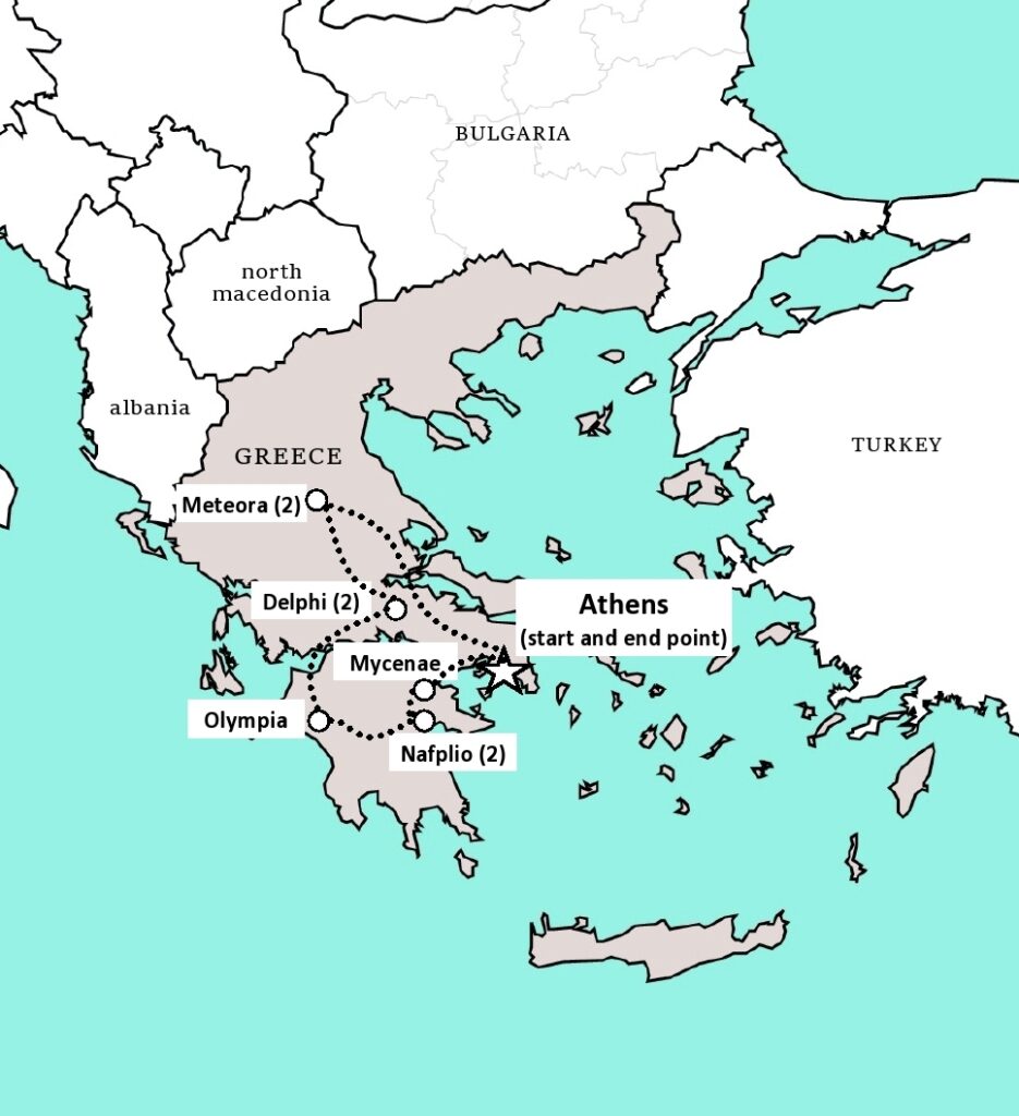 Greece Tours Classical Greece Extension Blue Onyx Travel